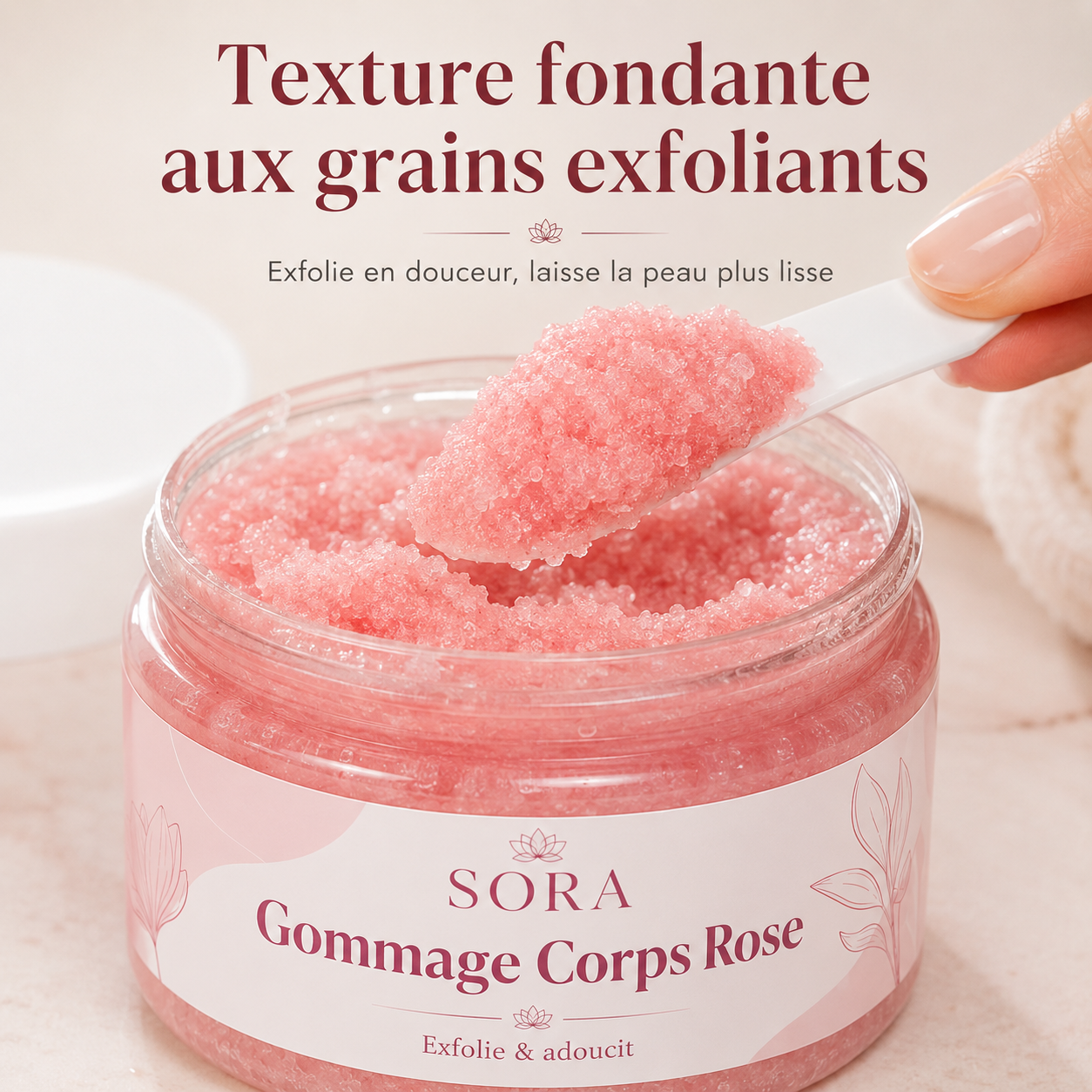 Gommage régénérant corporel