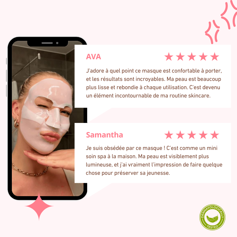 Masque au collagène - skincare coréenne