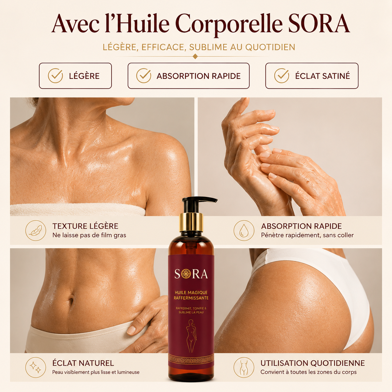 Huile Magique Raffermissante SORA®