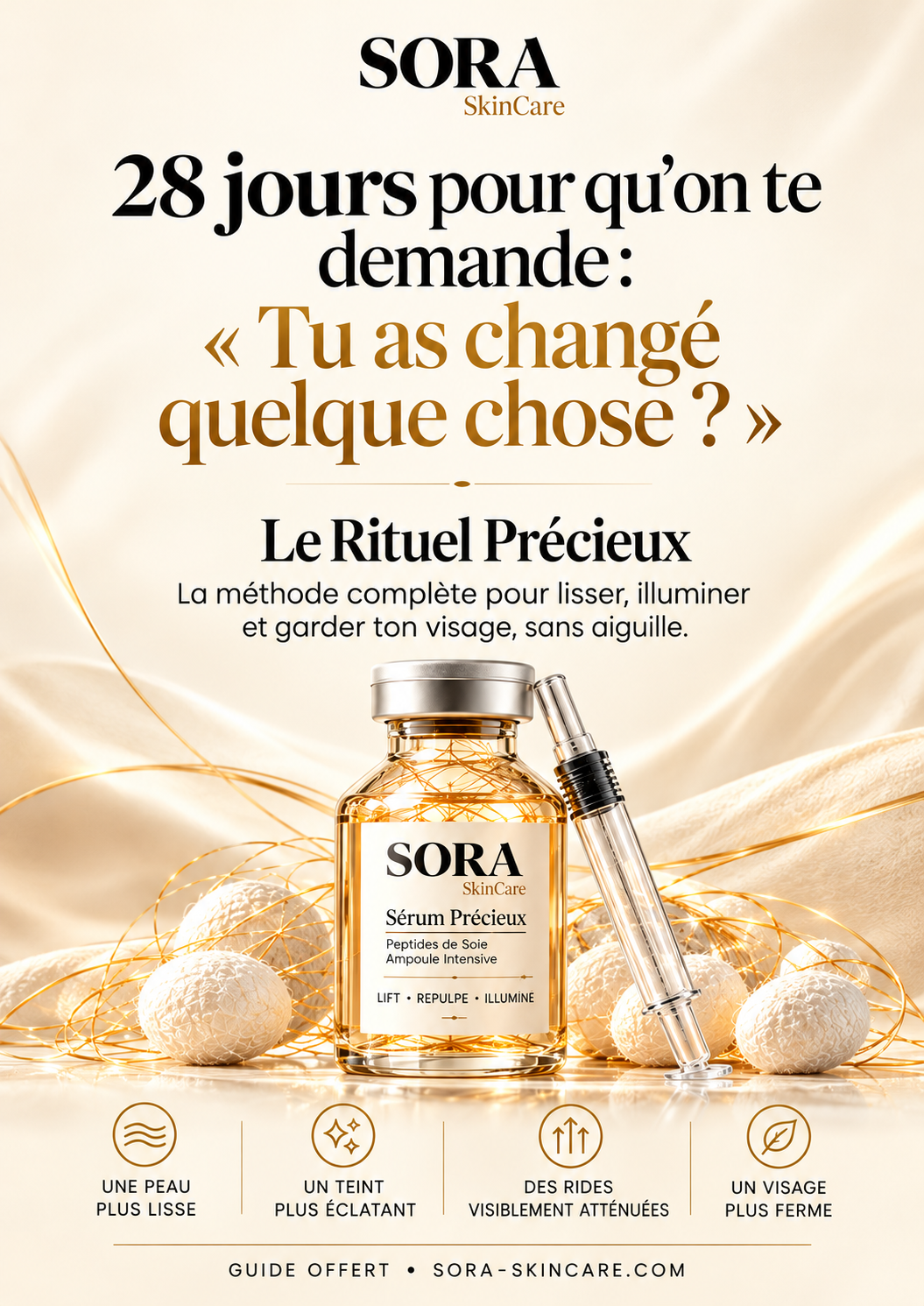28 jours pour qu’on te demande : Tu as changé quelque chose ?